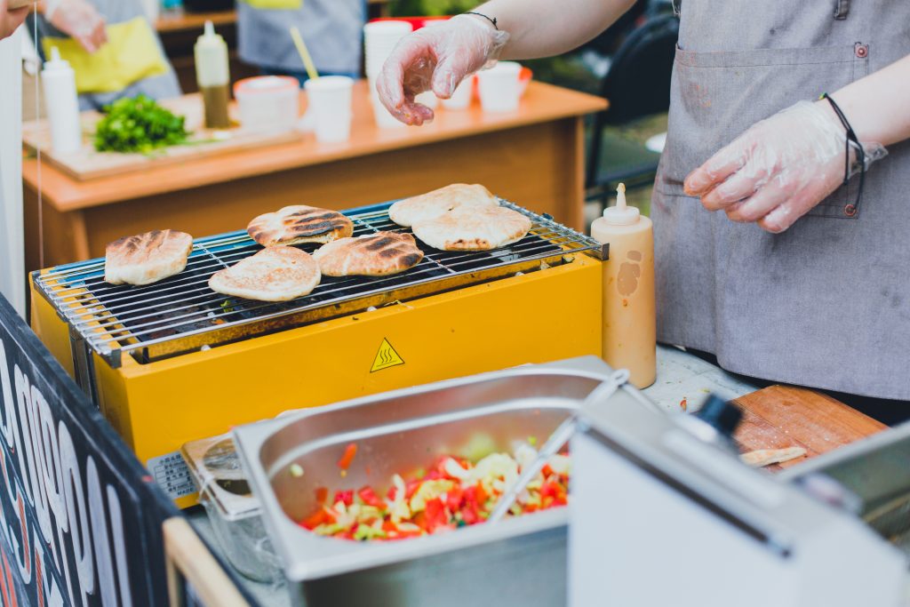 parrilla electrica exterior